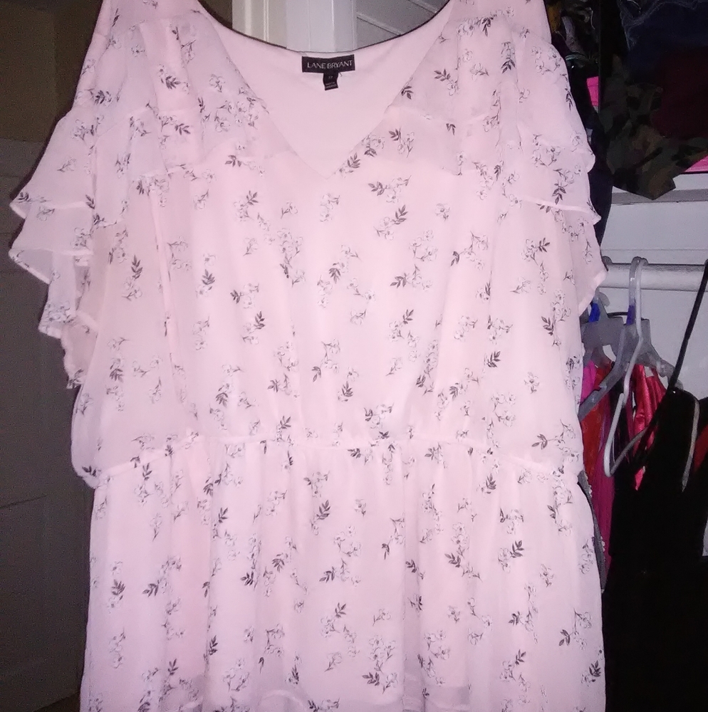 Pink blouse